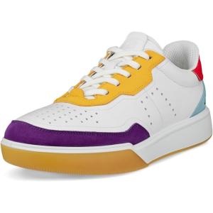 imageECCO Womens Street Court SneakerMulticolor Mango