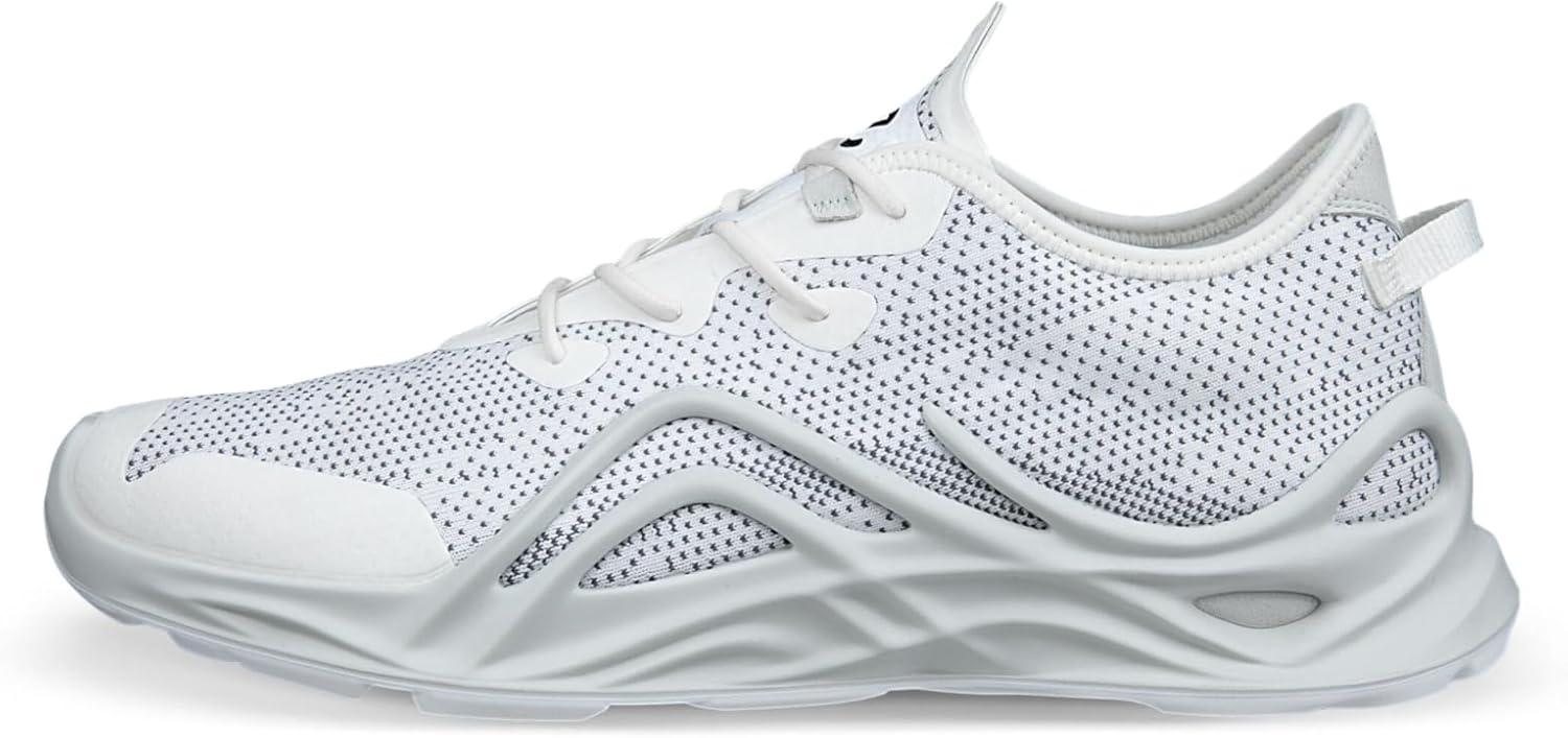 imageECCO Mens Biom Infinite Textile Knit Fashion SneakerBright WhiteWhite