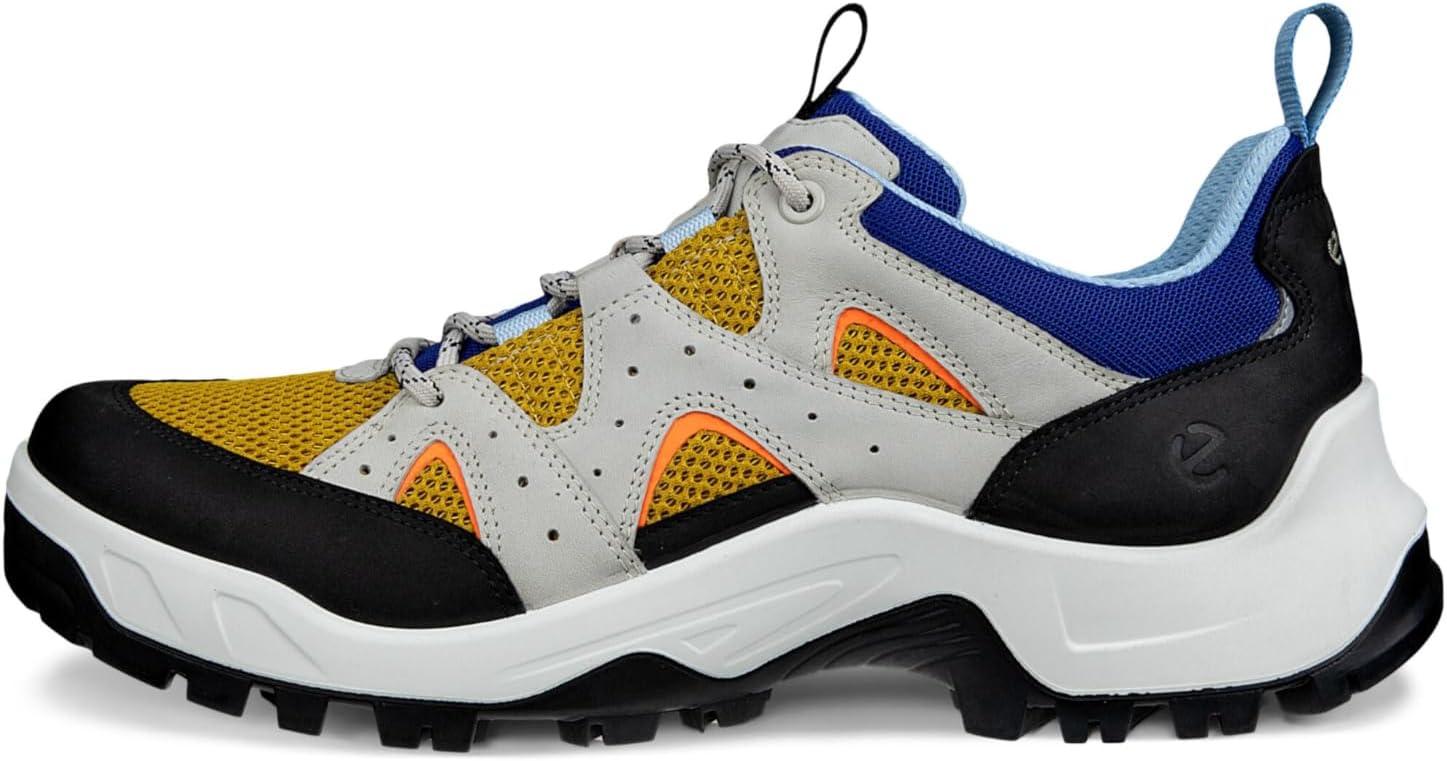 imageECCO Mens Offroad Pathfinder Hiking ShoeBlackGravelOlive Oil
