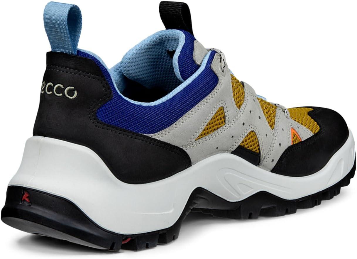 imageECCO Mens Offroad Pathfinder Hiking ShoeBlackGravelOlive Oil