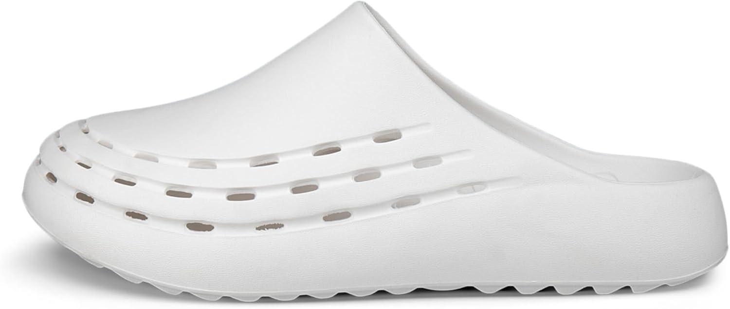 imageECCO UnisexAdult Cozmo Eva Slide SandalBright White