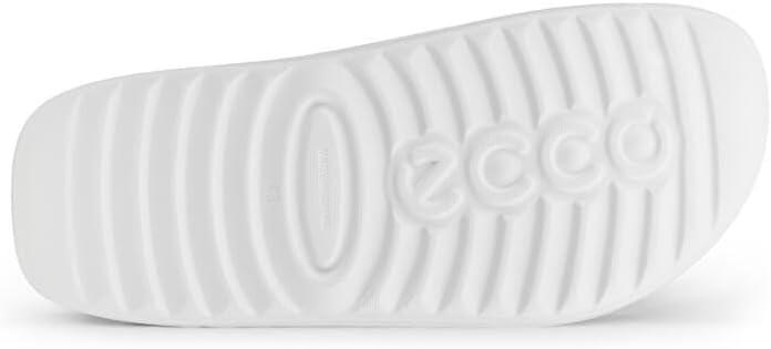 imageECCO UnisexAdult Cozmo Eva Slide SandalWhite