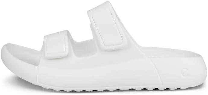 imageECCO UnisexAdult Cozmo Eva Slide SandalWhite