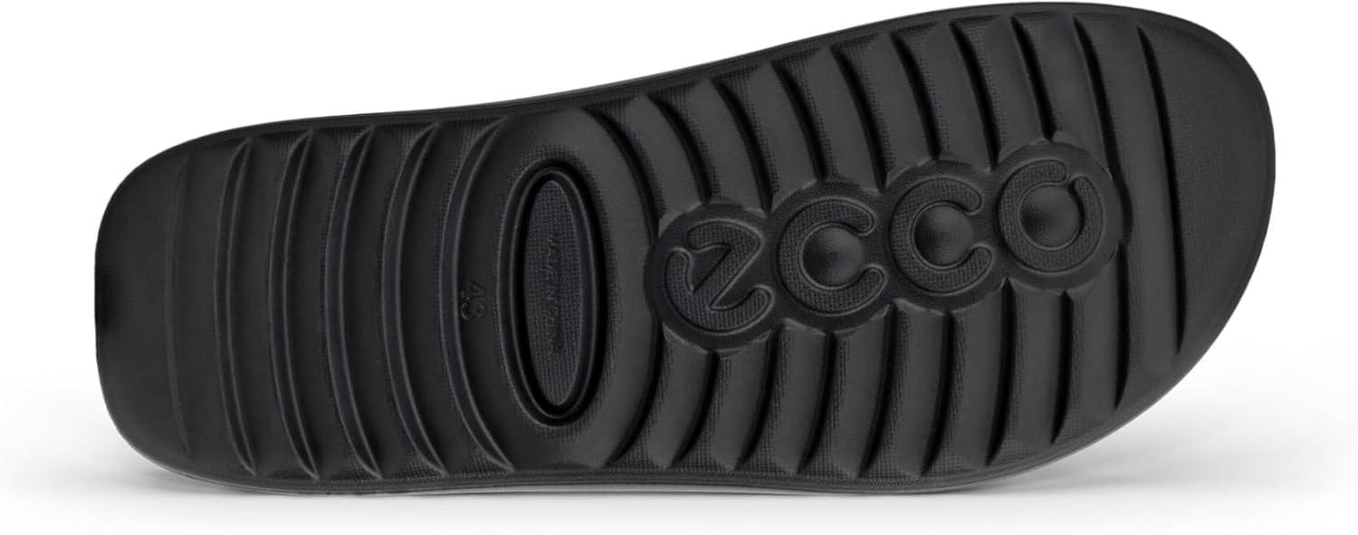 imageECCO UnisexAdult Cozmo Perforated Slide SandalBlack