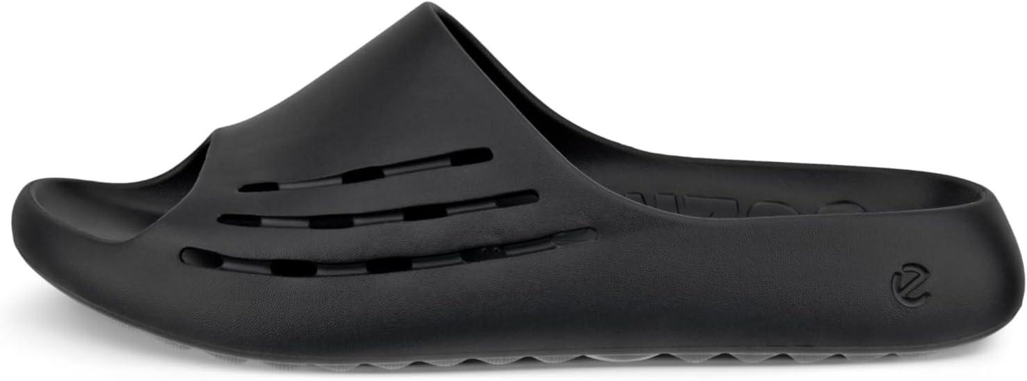 imageECCO UnisexAdult Cozmo Perforated Slide SandalBlack