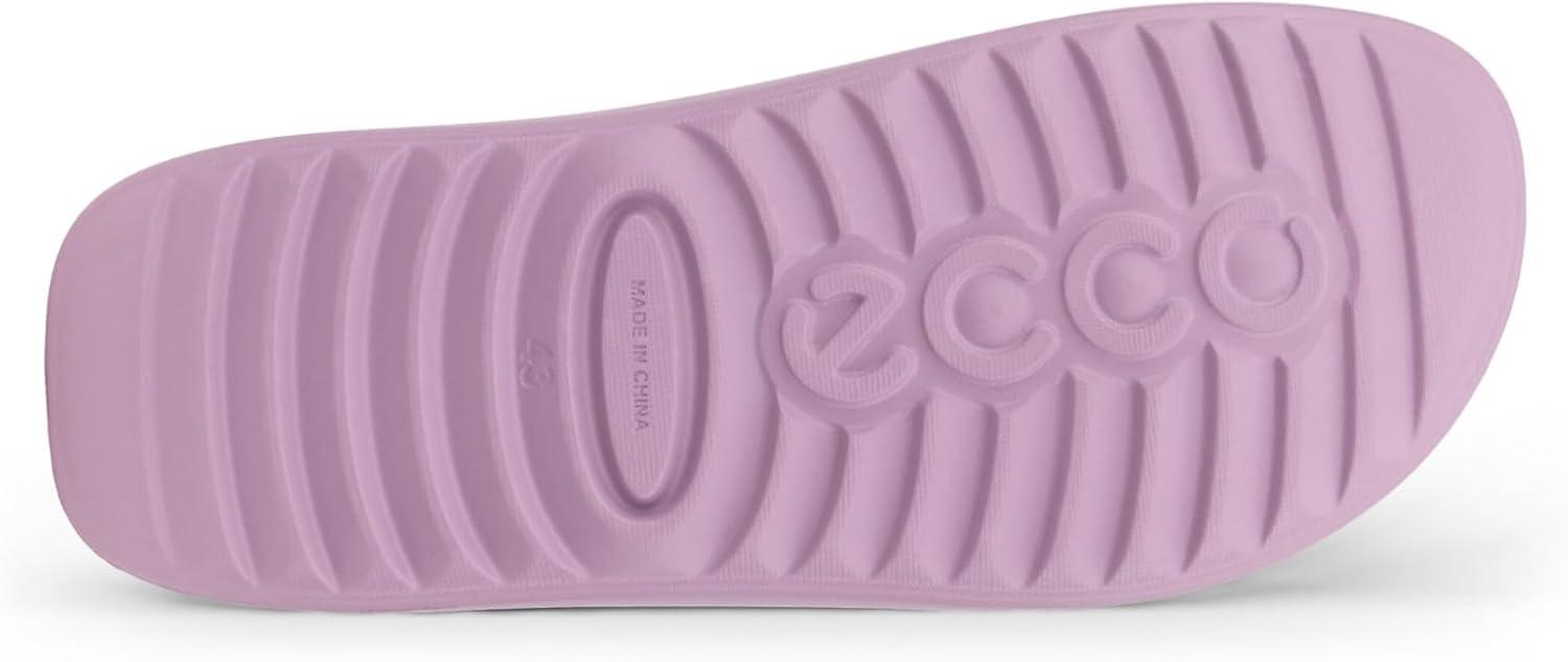 imageECCO UnisexAdult Cozmo Perforated Slide SandalLavender Mist
