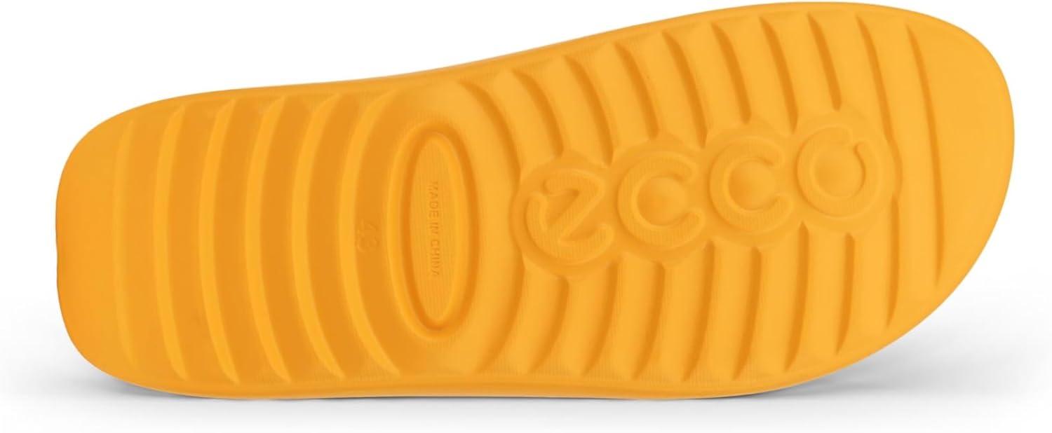 imageECCO UnisexAdult Cozmo Perforated Slide SandalSunrise