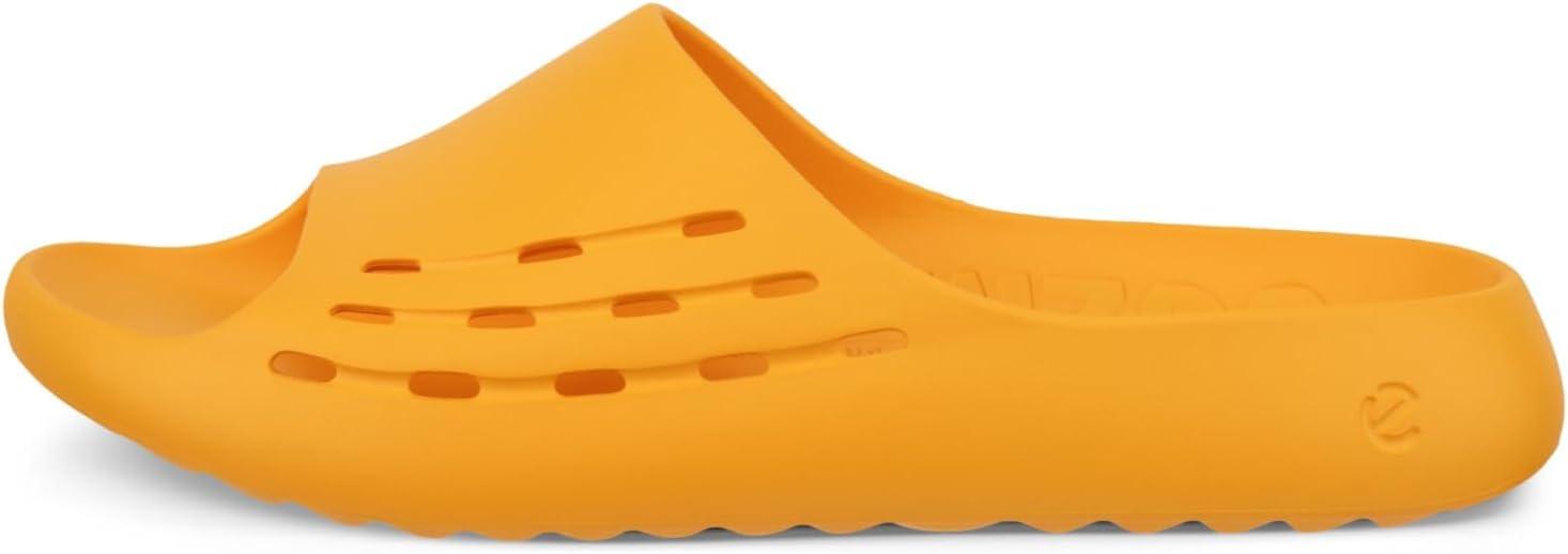 imageECCO UnisexAdult Cozmo Perforated Slide SandalSunrise