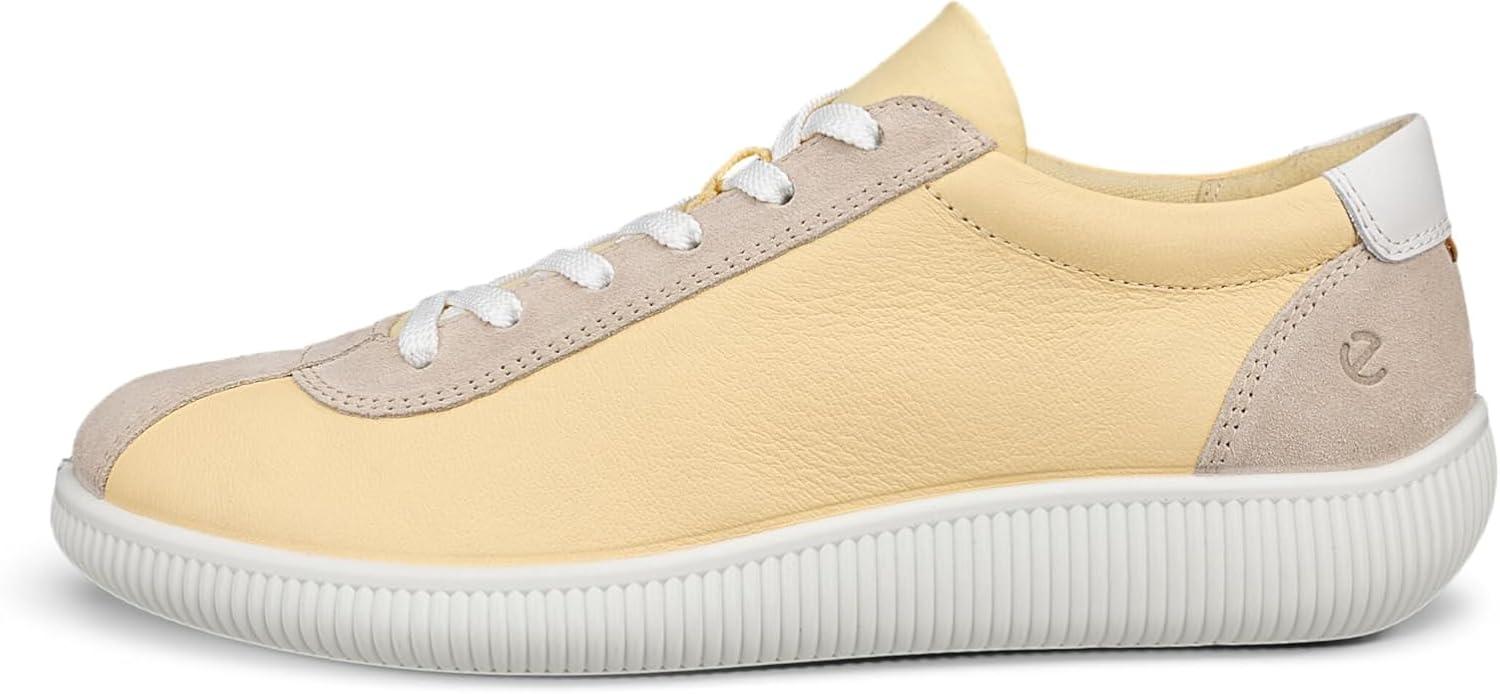 imageECCO Womens Soft Zero Lace Up SneakerStrawLimestone