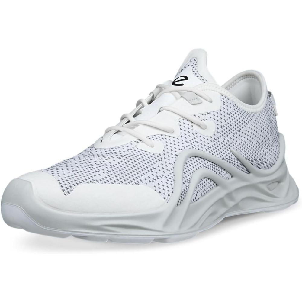 imageECCO Mens Biom Infinite Textile Knit Fashion SneakerBright WhiteWhite