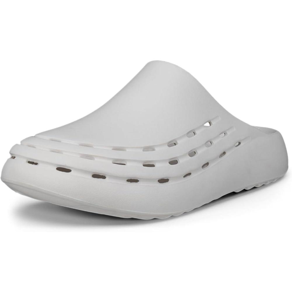 imageECCO UnisexAdult Cozmo Eva Slide SandalBright White
