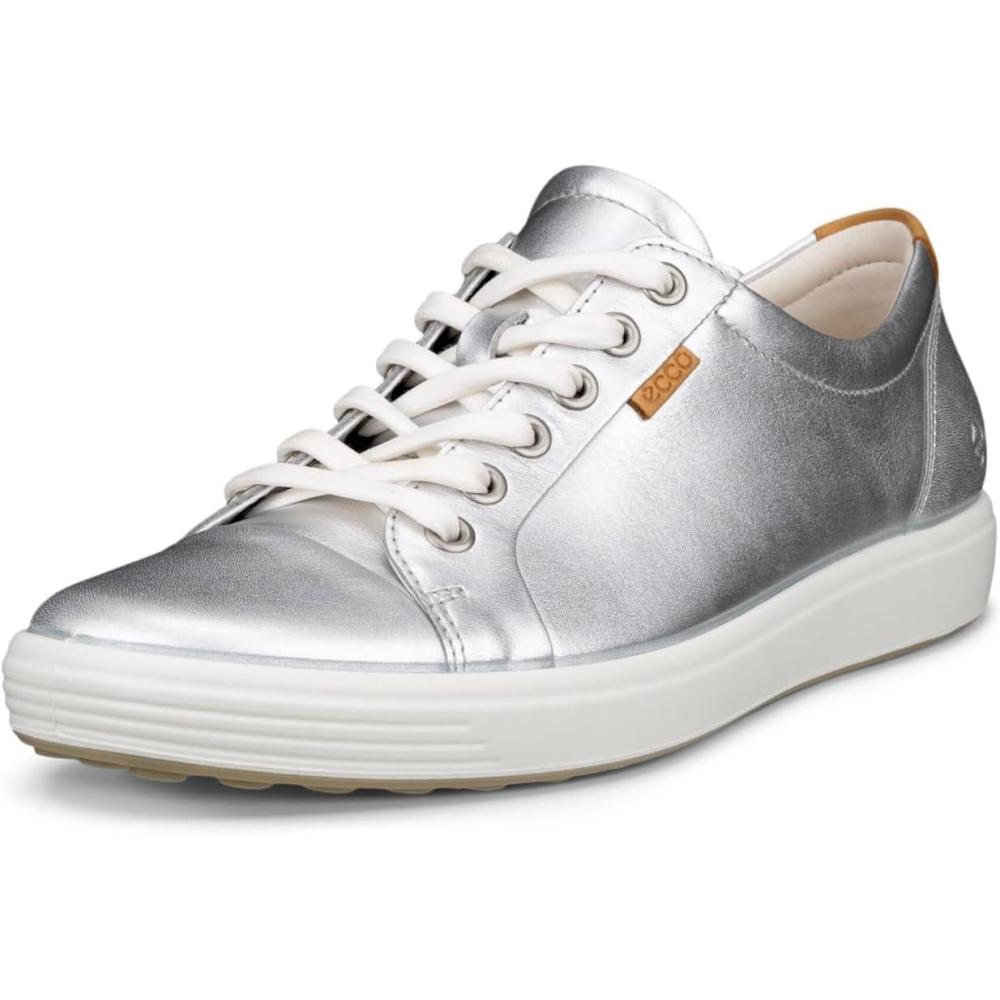 imageECCO Womens Soft 7 SneakerMetallic Silver