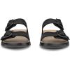 imageECCO Mens Cozmo Two Band Buckle Slide SandalBlack Nubuck