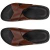 imageECCO Mens Cozmo Two Band Cross Slide SandalCognac