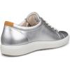 imageECCO Womens Soft 7 SneakerMetallic Silver