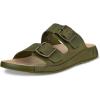 imageECCO Mens Cozmo Two Band Buckle Slide SandalAcorn Nubuck