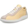 imageECCO Womens Soft Zero Lace Up SneakerStrawLimestone