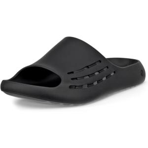imageECCO UnisexAdult Cozmo Perforated Slide SandalBlack