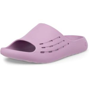 imageECCO UnisexAdult Cozmo Perforated Slide SandalLavender Mist