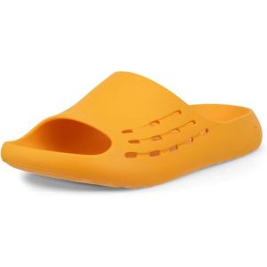 imageECCO UnisexAdult Cozmo Perforated Slide SandalSunrise