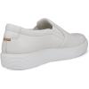 imageECCO Mens Soft 60 Slipon SneakerWhite