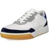 imageECCO Mens Street Court Lace SneakerMarineWhiteVirtual