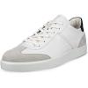 imageECCO Mens Street Lite Vintage SneakerGravelWhiteBlack