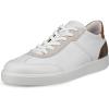imageECCO Mens Street Lite Vintage SneakerWhiteGravelCashmere
