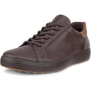 imageECCO Mens Soft 7 Easy Slip SneakerMochaCocoa Brown Nubuck