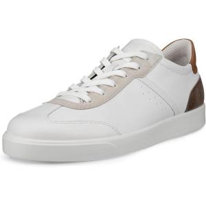 imageECCO Mens Street Lite Vintage SneakerWhiteGravelCashmere
