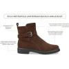imageECCO Womens Amsterdam Waterproof Buckle Ankle BootCoffee Suede