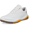 imageECCO Mens Lt1 Hybrid Waterproof Golf ShoeWhiteSunrise