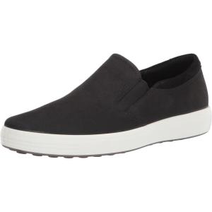 imageECCO Mens Soft 7 SlipOn 20 SneakerBlackBlack