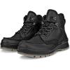 imageECCO Mens Track 25 High Goretex Waterproof Hiking BootBlack LeatherBlack Nubuck