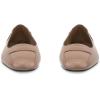 imageECCO Womens Margot Origami Ballerina Ballet FlatTaupe Patent