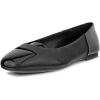 imageECCO Womens Margot Origami Ballerina Ballet FlatBlack Suede