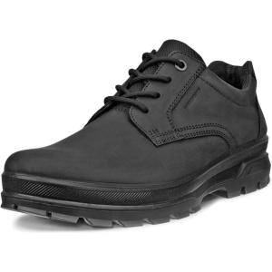 imageECCO Mens Rugged Track Plain Toe Low Waterproof Hiking ShoeBlack
