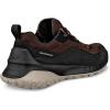 imageECCO Mens Ultra Terrain Waterproof Low Hiking ShoeBlack NubuckMocha