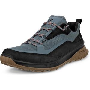 imageECCO Mens Ultra Terrain Waterproof Low Hiking ShoeBlack NubuckTrooper