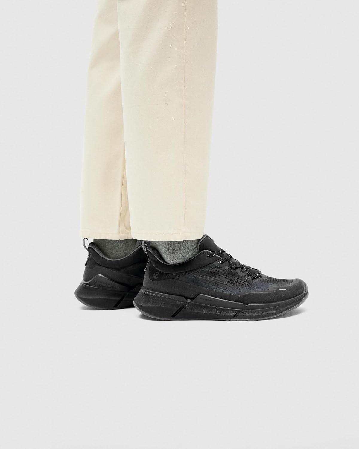 imageECCO Mens Biom 22 Textile Runner Walking SneakerBlackMagnet