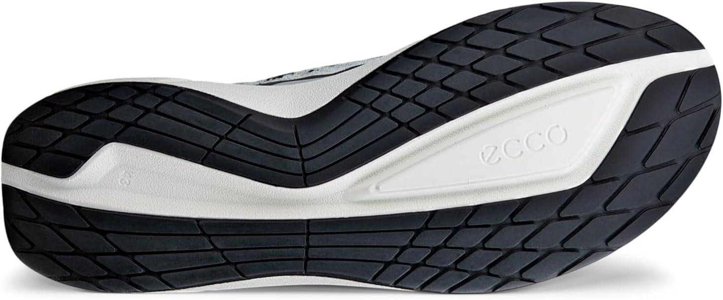 imageECCO Mens Biom 22 Textile Runner Walking SneakerMagnetConcreteWhite