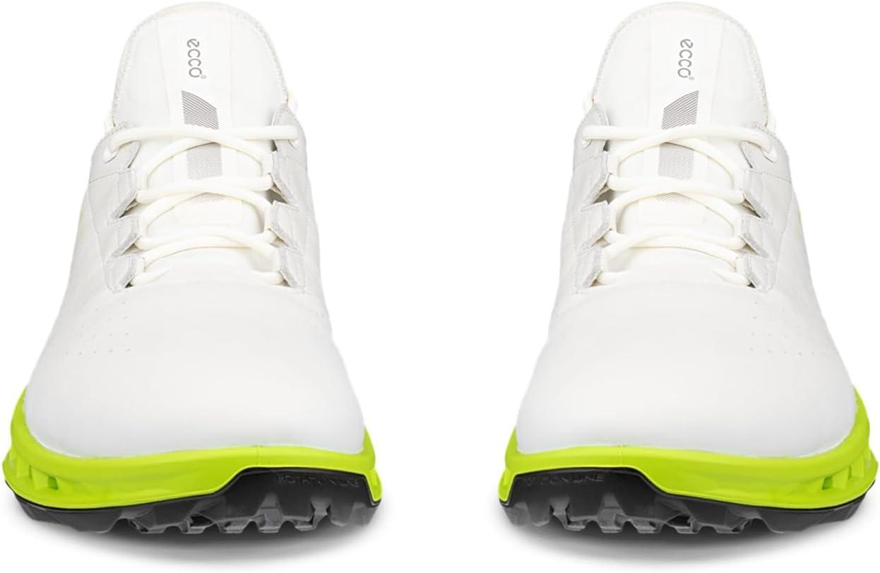 imageECCO Mens Biom C4 Goretex Waterproof Golf ShoeWhiteLime Punch
