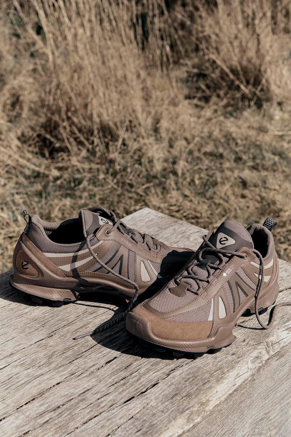 imageECCO Mens Biom CTrail Goretex WaterproofDark Clay NubuckDark Clay