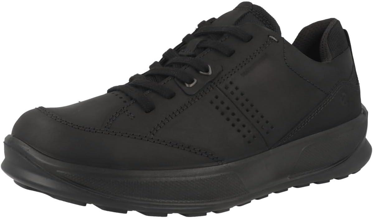 imageECCO Mens Byway 20 Low Waterproof SneakerBlackBlack Nubuck