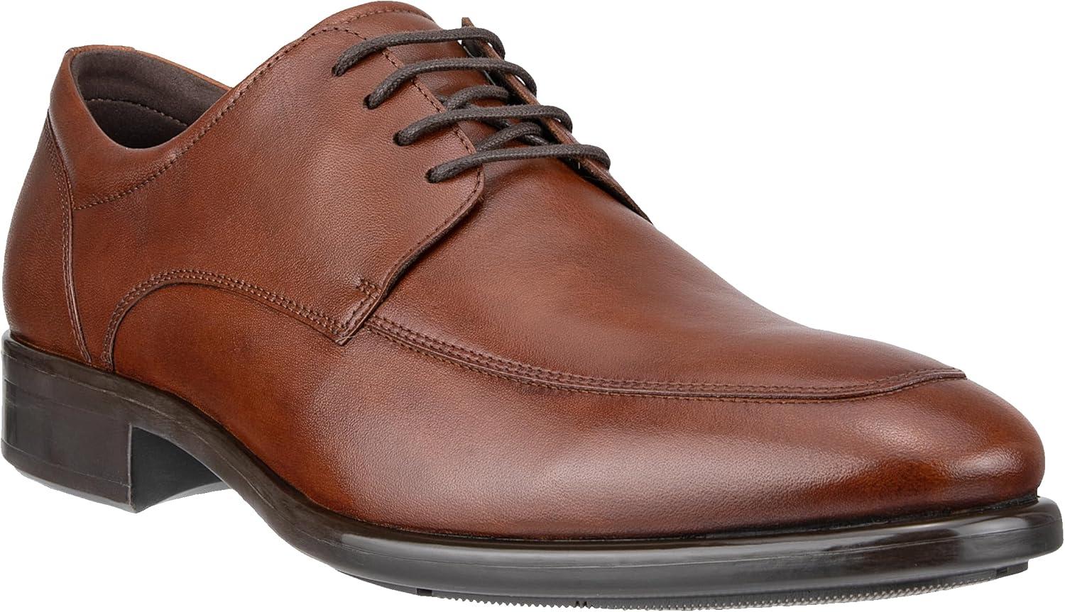 imageECCO Mens Citytray Apron Toe Tie OxfordCognac