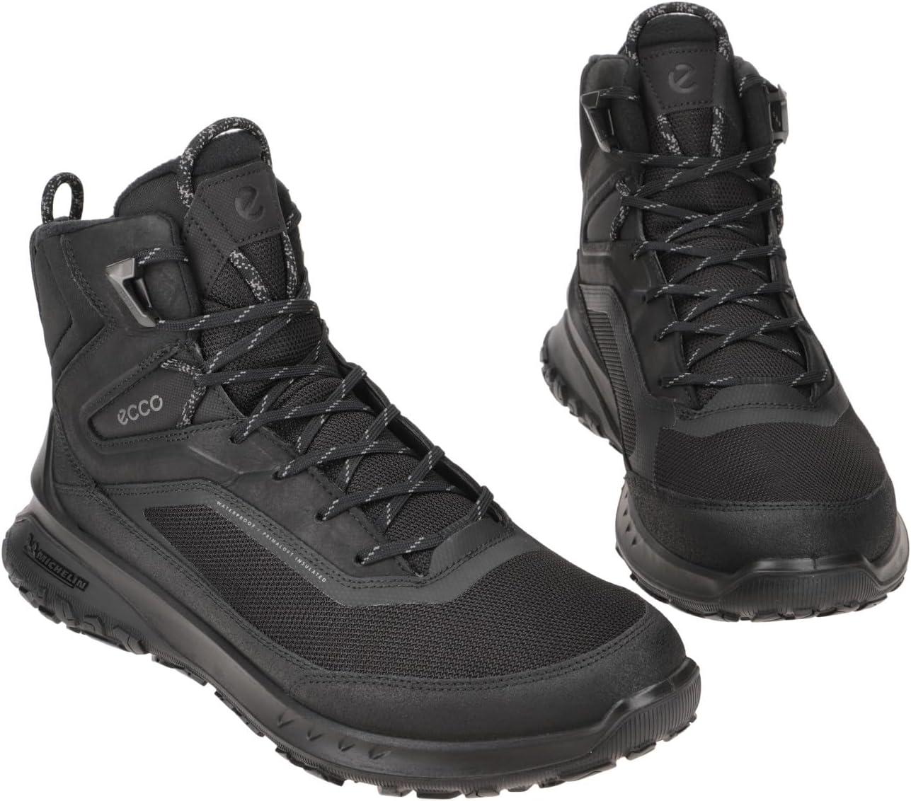 imageECCO Mens Classic ULTTrnBlackBlack Nubuck