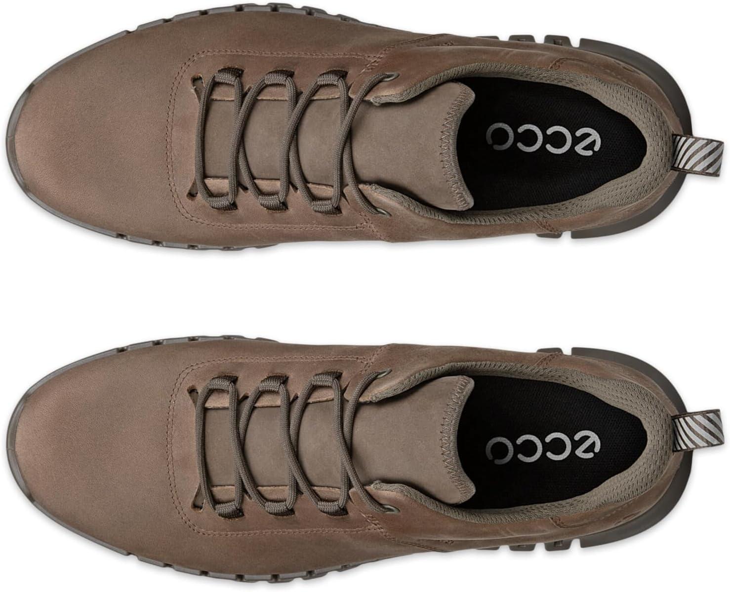 imageECCO Mens Gruuv Goretex Waterproof SneakerDark Clay Nubuck