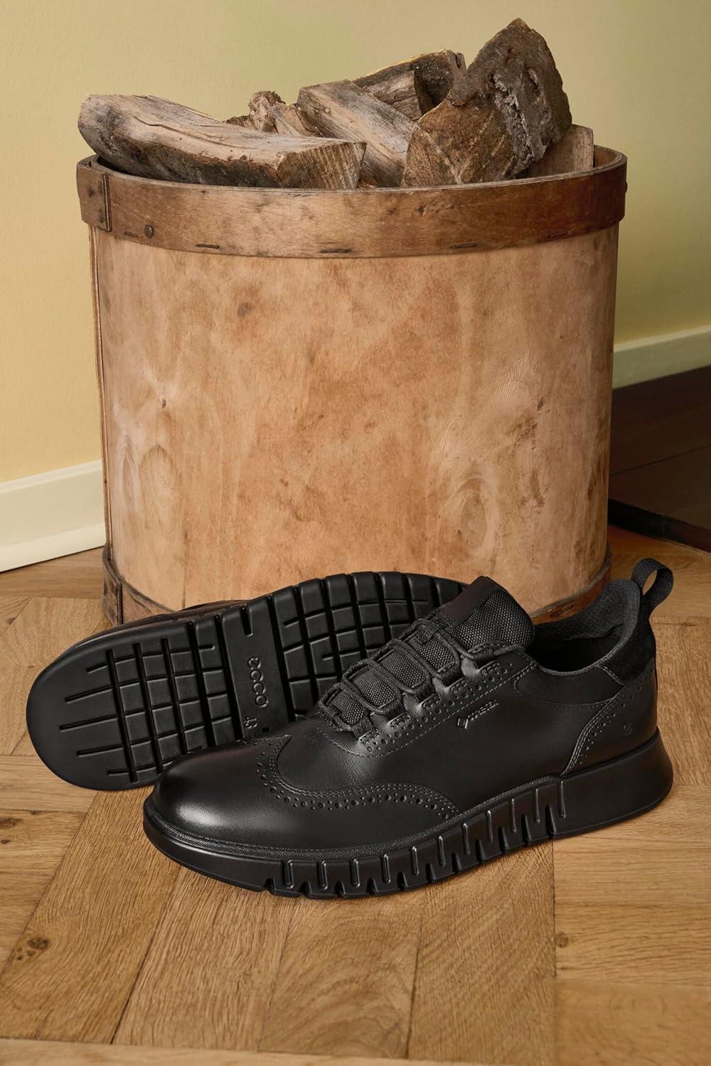 imageECCO Mens Gruuv Studio Wingtip Goretex WaterproofBlack