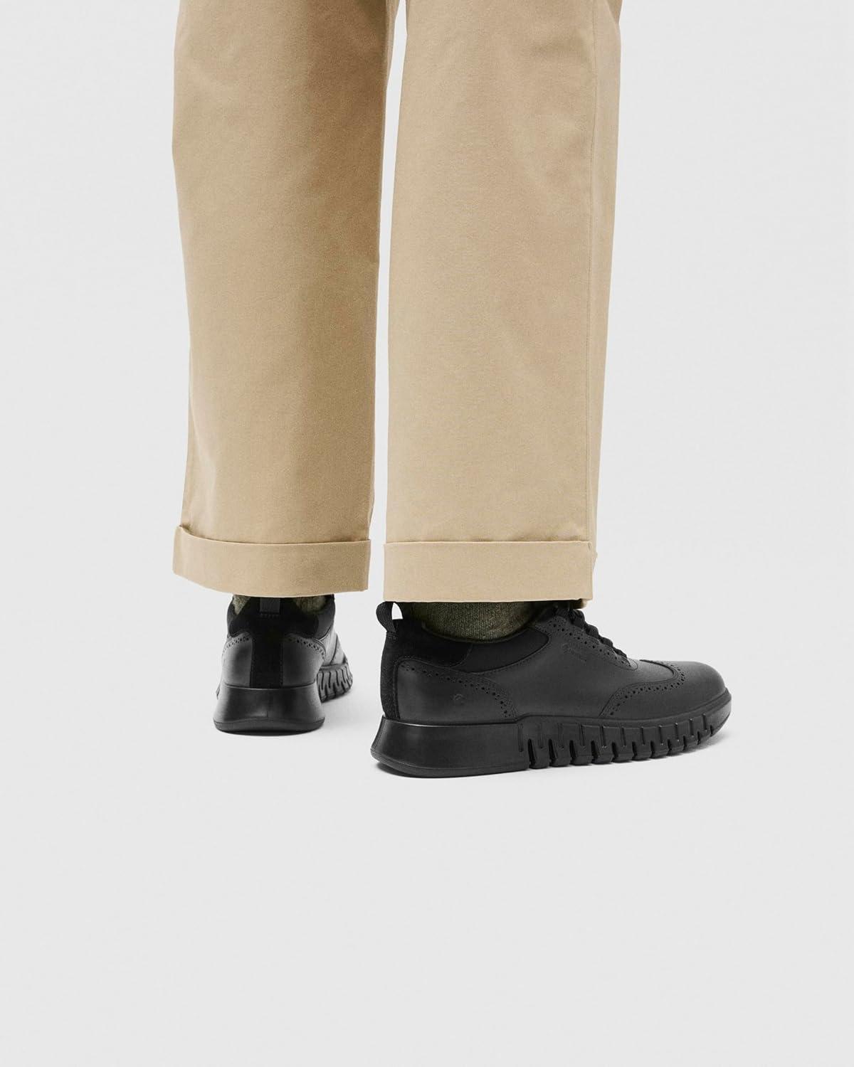 imageECCO Mens Gruuv Studio Wingtip Goretex WaterproofBlack