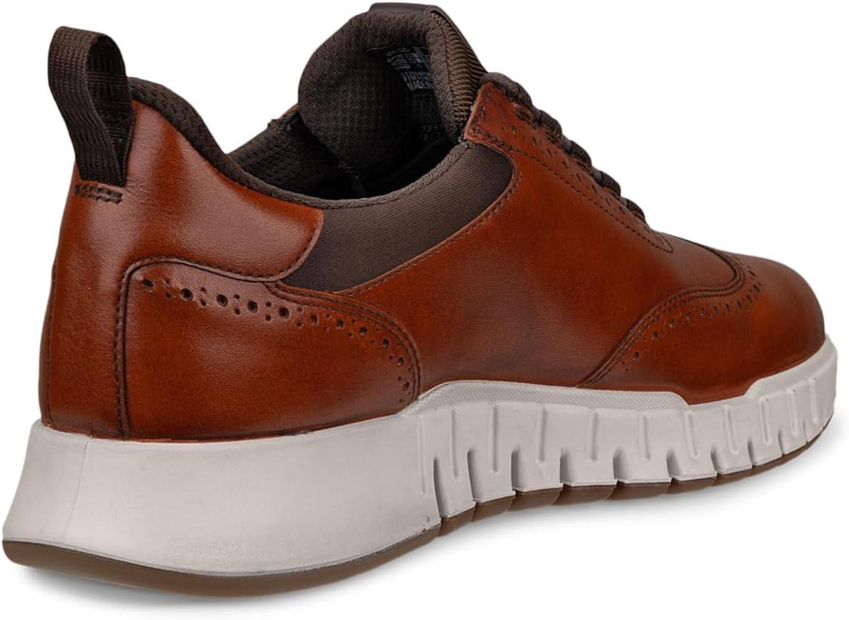 imageECCO Mens Gruuv Studio Wingtip Goretex WaterproofCognac